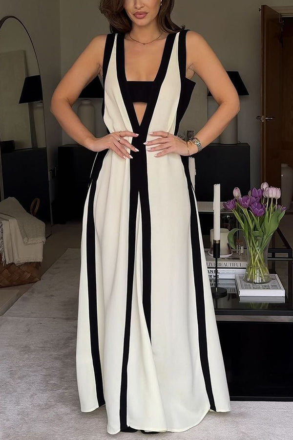 Tiana | Wendesommerkleid mit Klaviertastenprint