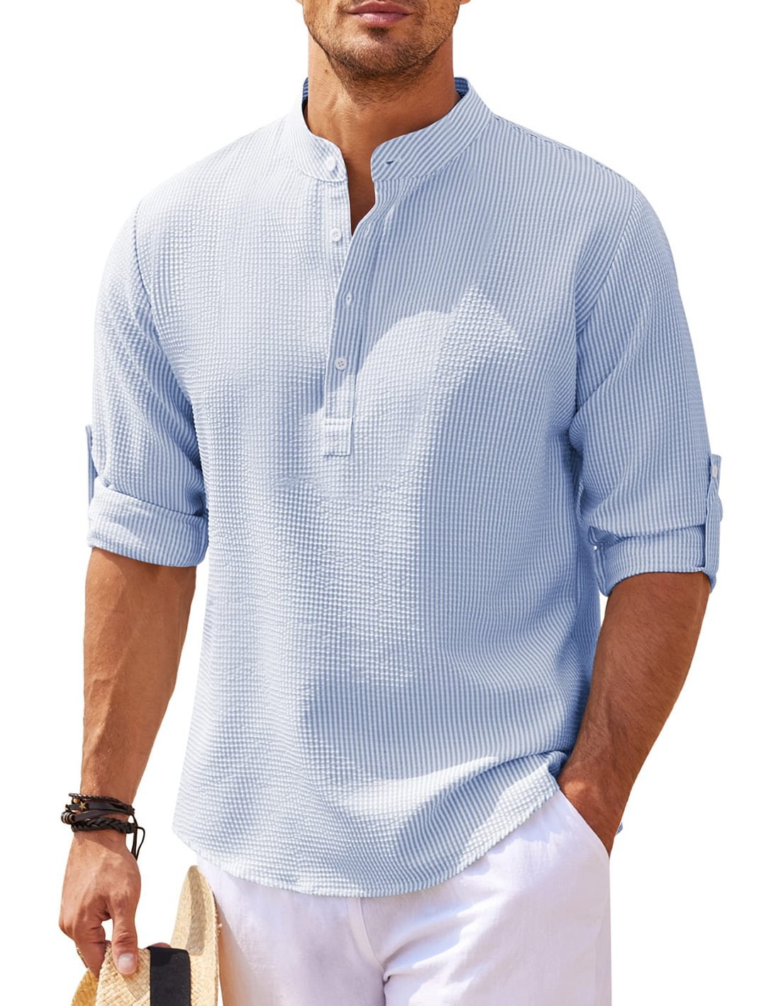 Noah | Elegantes Leinenhemd Herren Stil