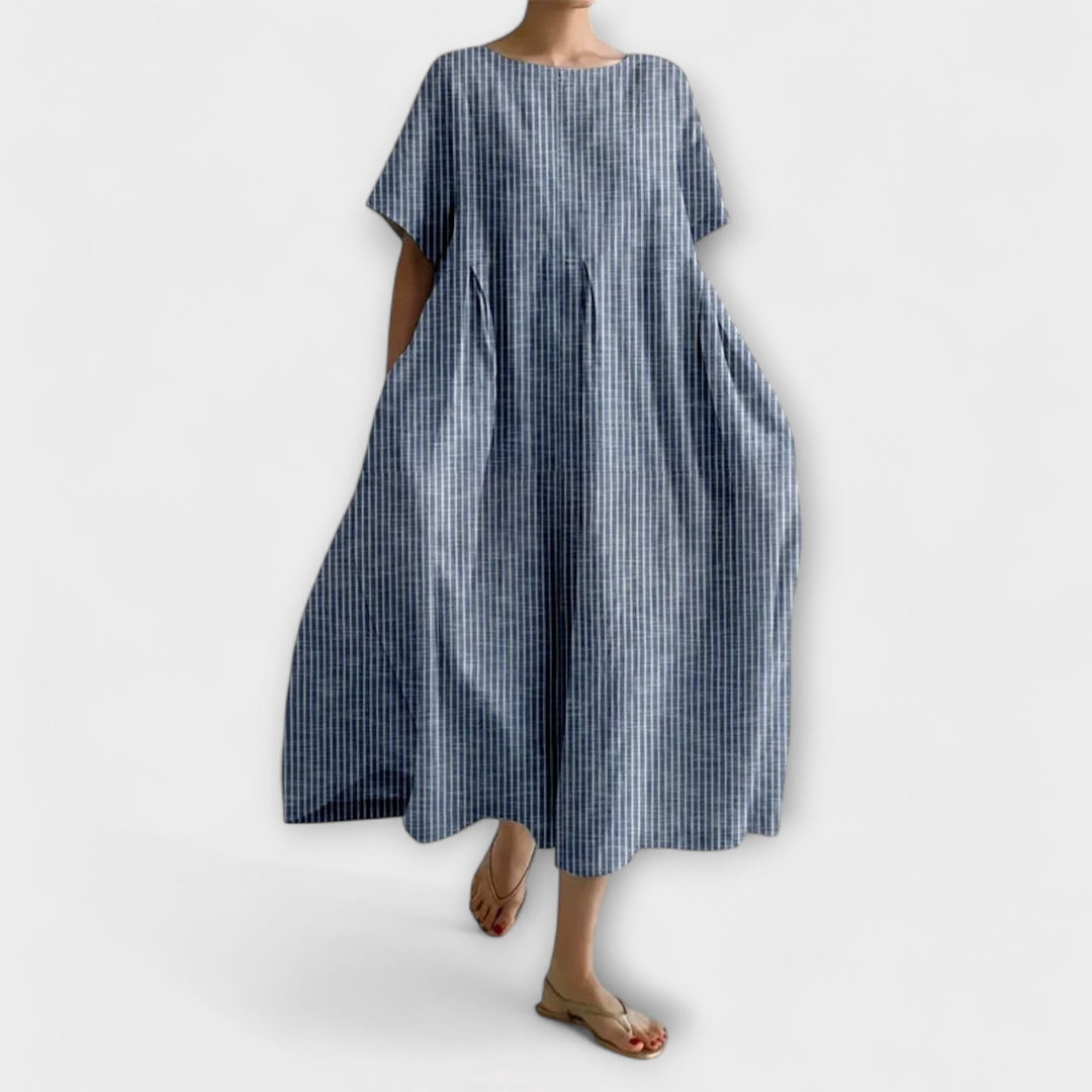 Elena | Auffälliges Midi-Kleid Damen