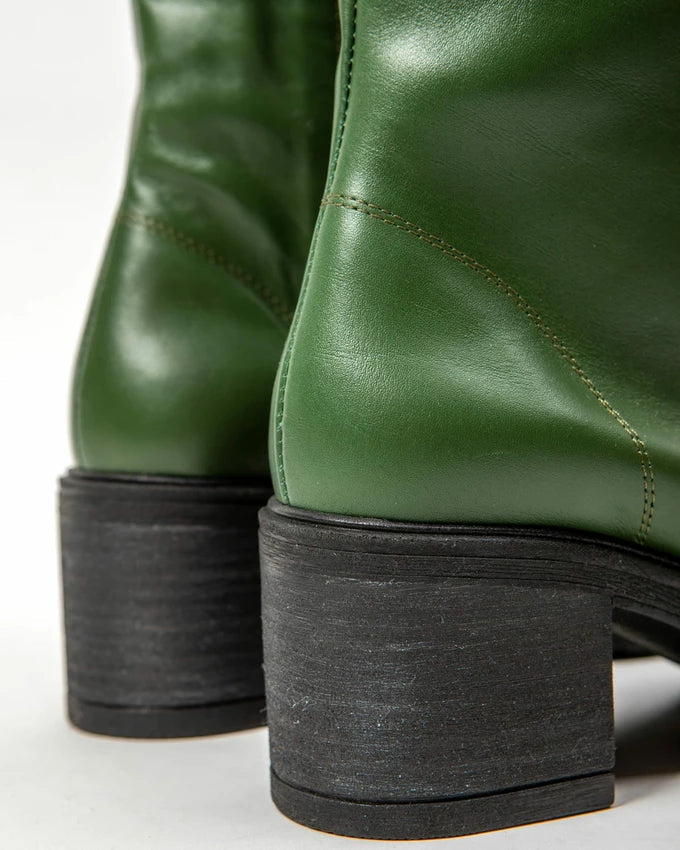 Amelia | Stilvolle Lederstiefel mit komfortablem Absatz