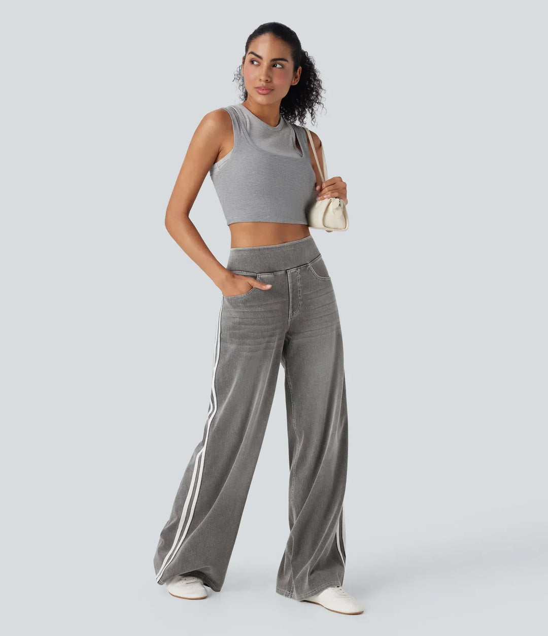 Charlotte | Hose elastisch für Damen mit Taschen