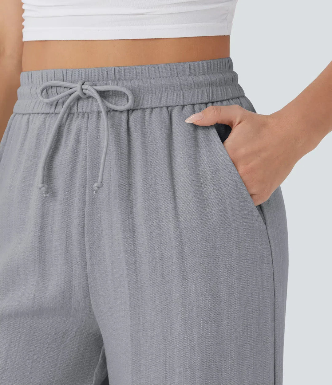 Elena | Bequeme Leinenhose mit fließender Passform