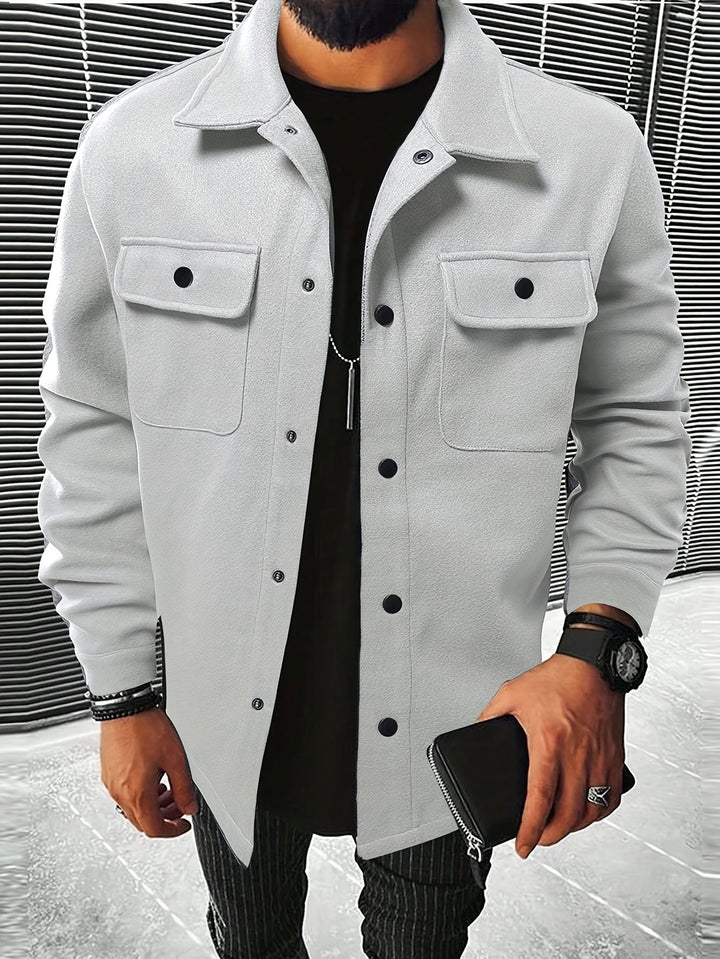 ModeBecker | Freizeitjacke für Herren mit Pattentasche