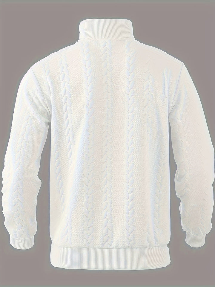 Olivier | Herren-Sweatshirt im Vintage-Stil mit Zipper