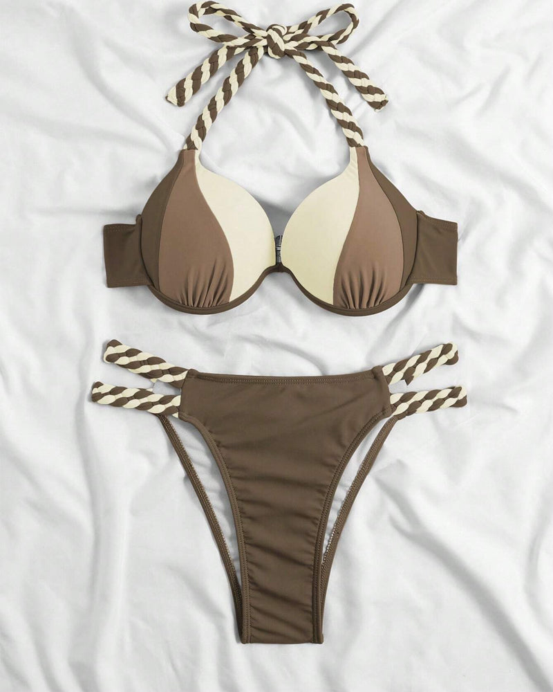 Jasmine | Halter-Bikini-Set für den Sommerurlaub