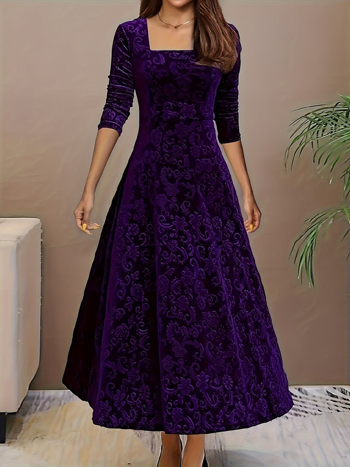 Clara | Stylisches Samtkleid für den Urlaub