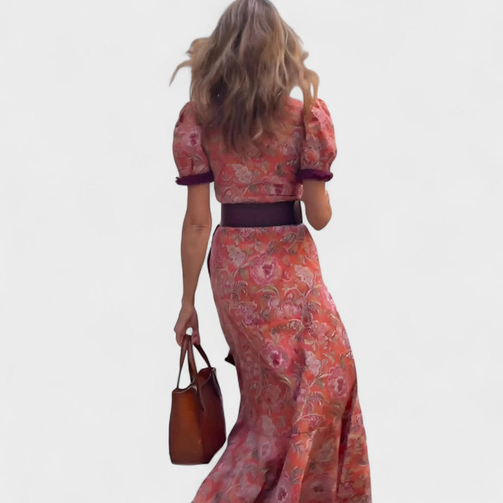 Anna | Elegantes Blumenkleid