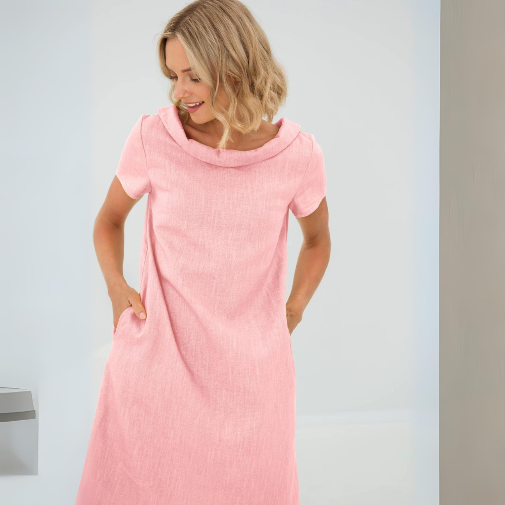 Riley | Leichtes Leinen-Sommerkleid für Damen