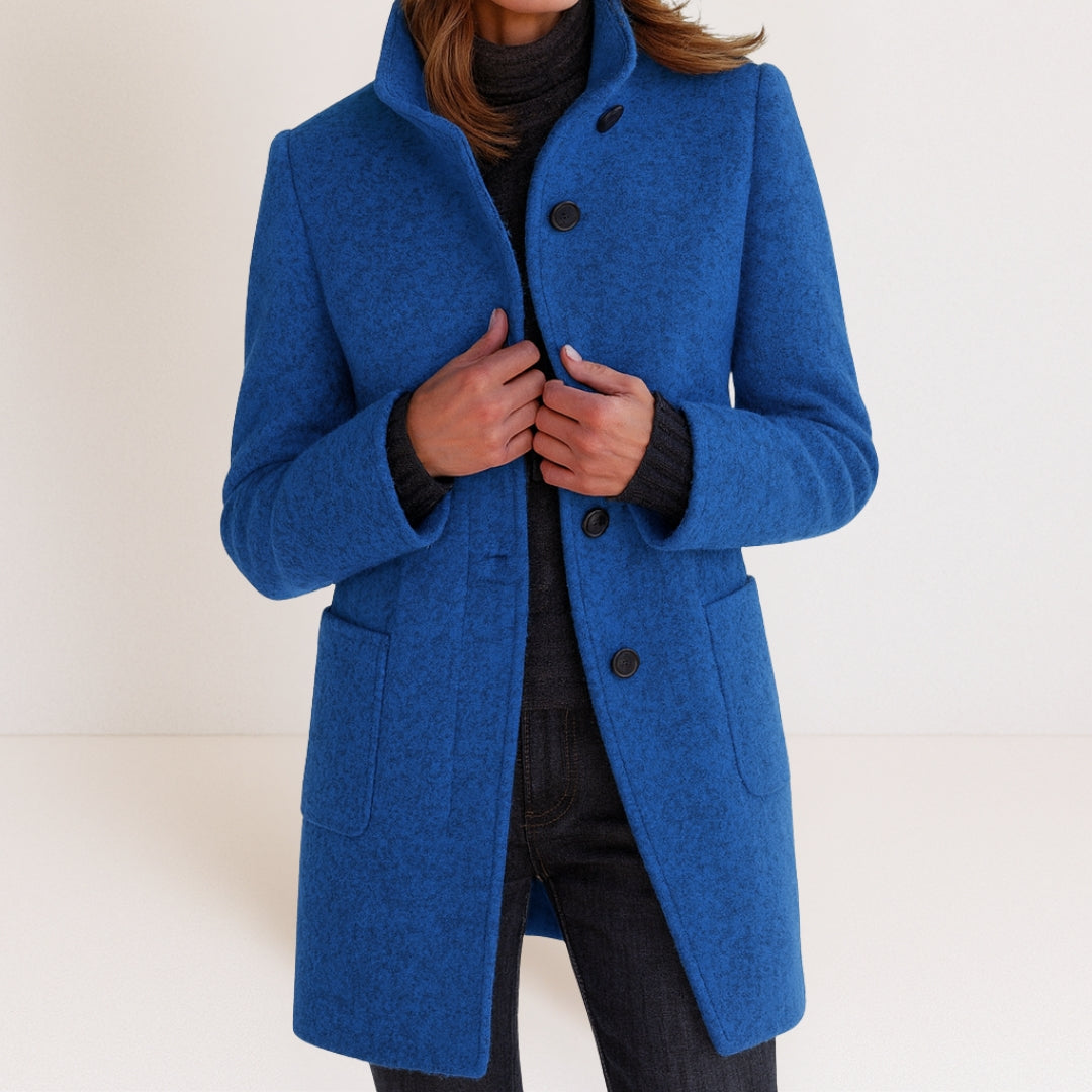 Victoria | Damenjacke mit hohem Kragen luxuriös