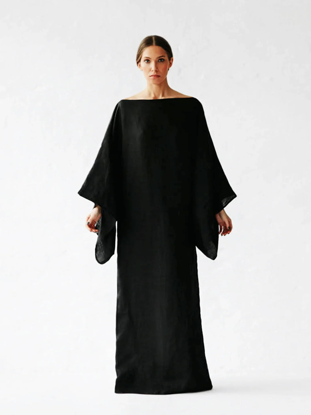 Marjon | Luftiges Leinen-Kimono-Kleid
