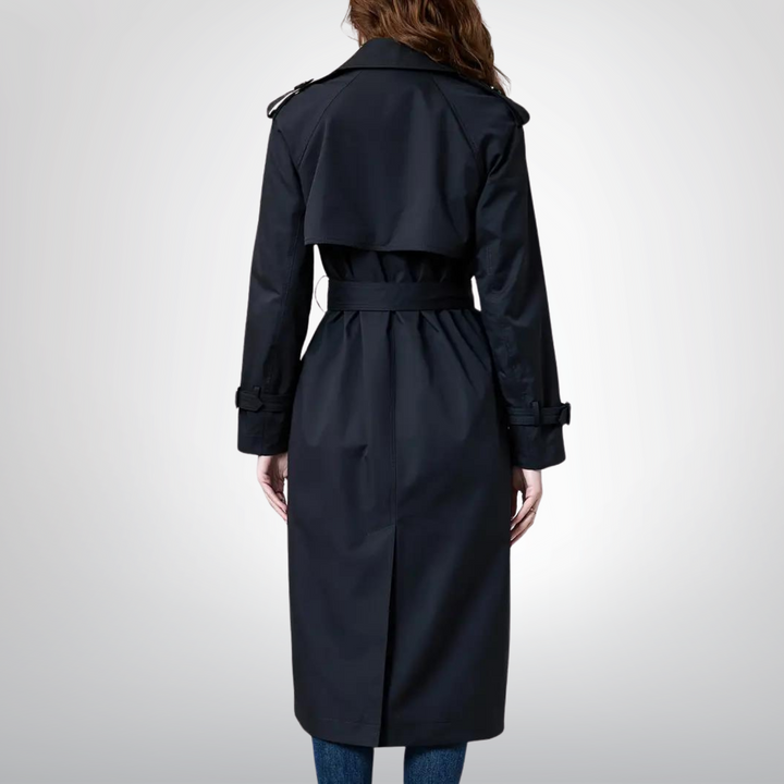 Evelina | Trenchcoat mit Gürtel & femininer Linie