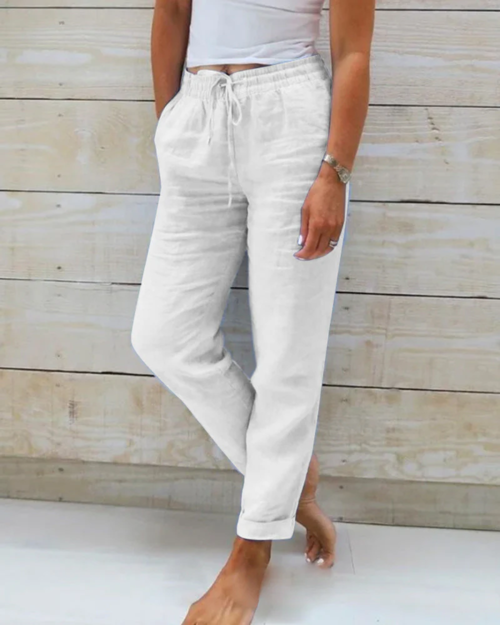 Bequeme Leinenhose | Perfekt für entspannte Sommertage