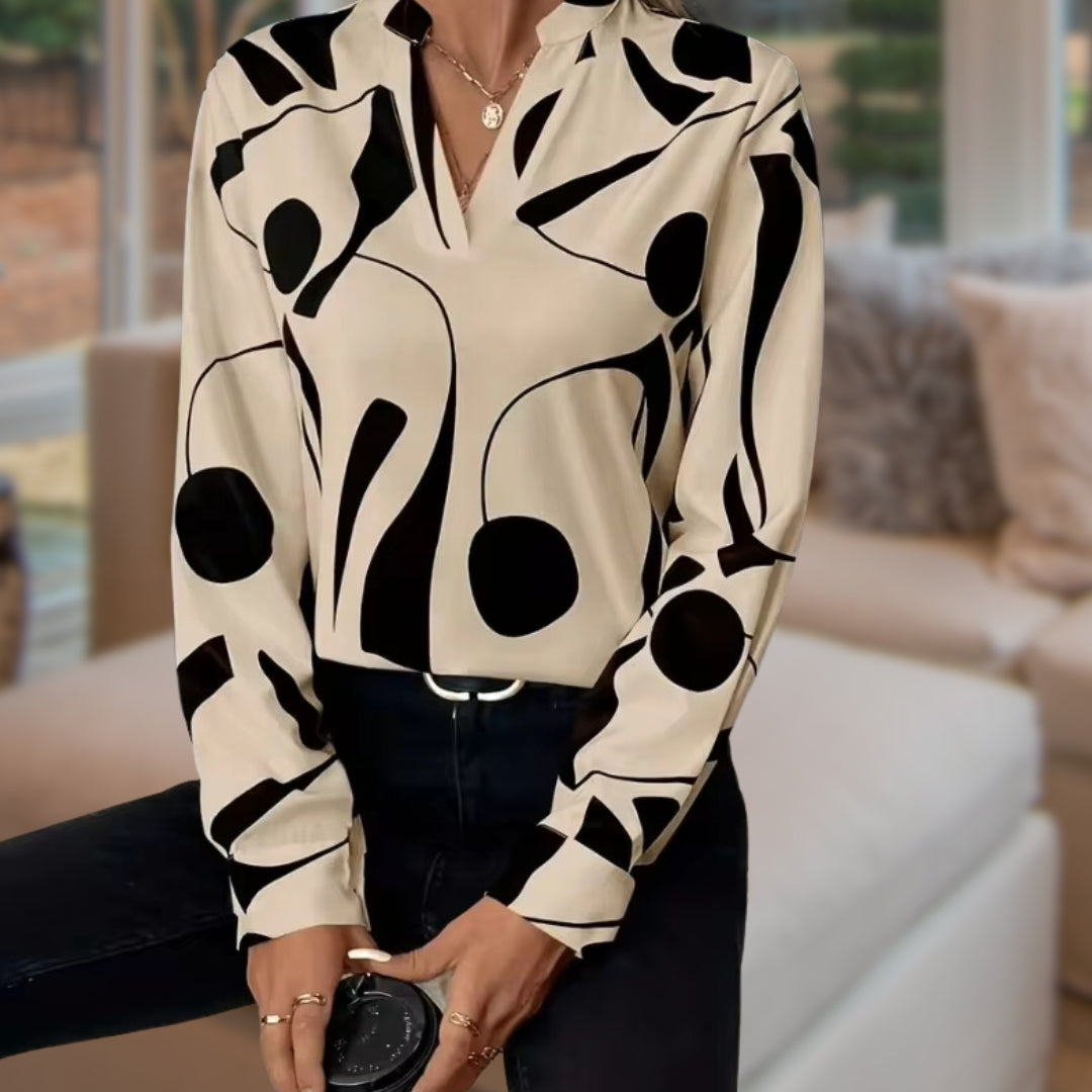 Margaret | Hemd mit elegantem Stehkragen