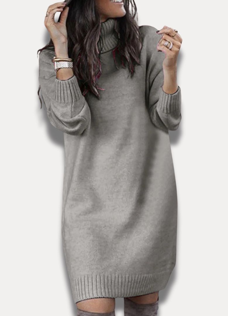 Marina | Warmer Strickpullover mit Rollkragenstil