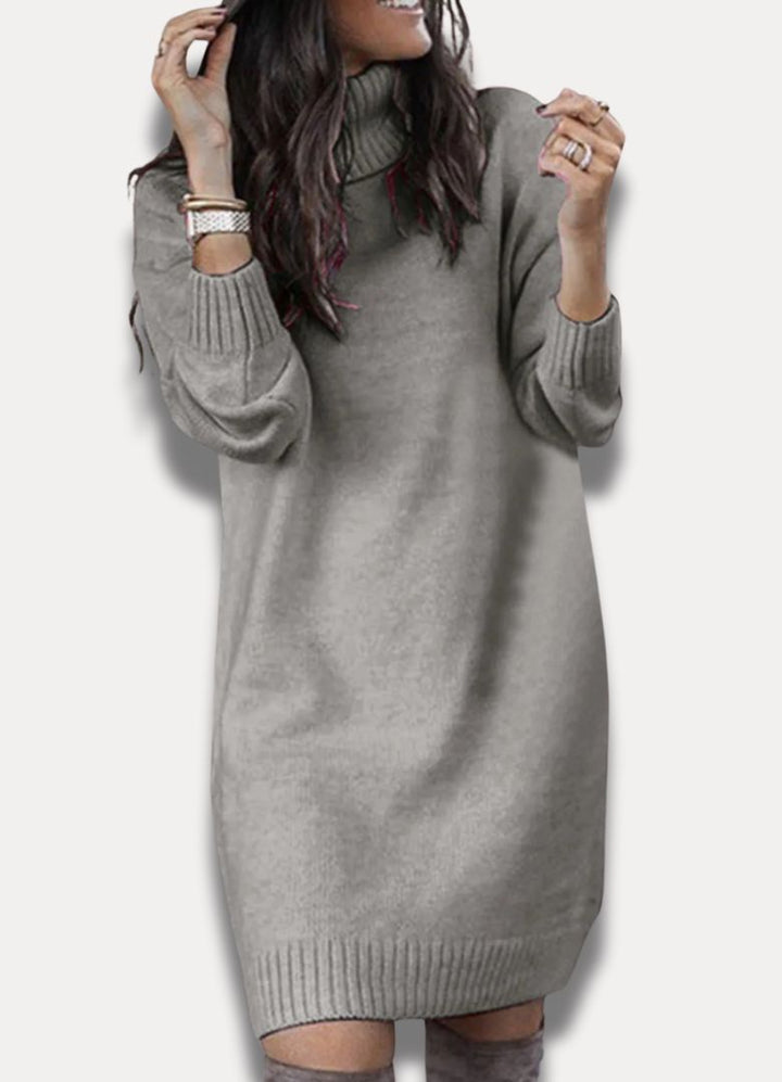 Marina | Warmer Strickpullover mit Rollkragenstil