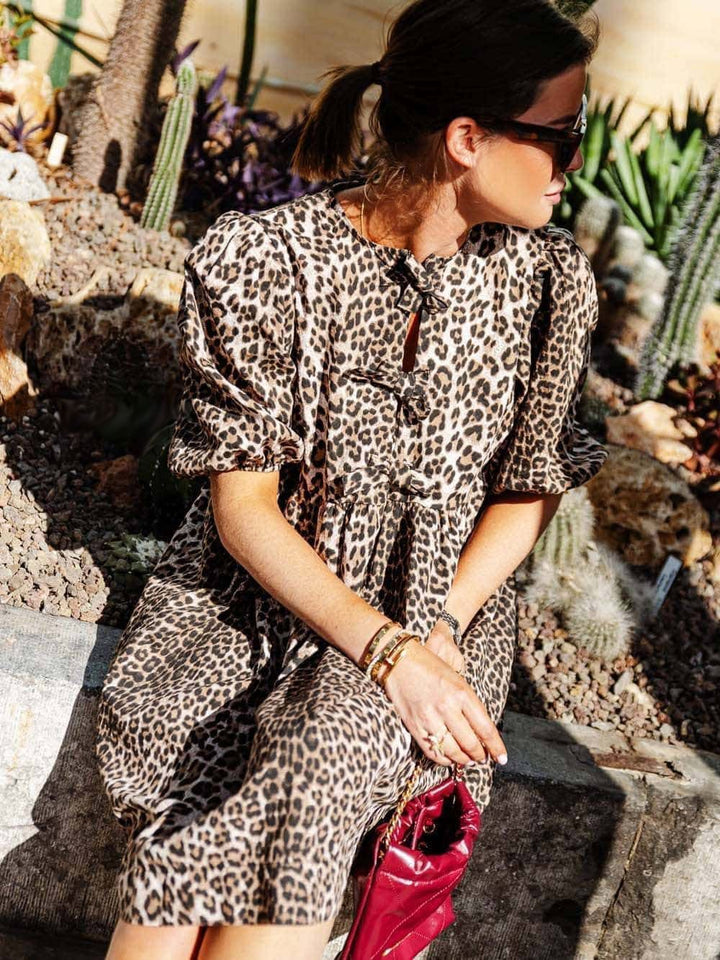 VANESSA | Leo-Sommerkleid mit trendigem Look