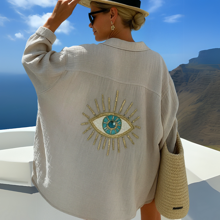 ANNEMIEK | BESTICKTE BLUSE MIT BOHO-CHARME