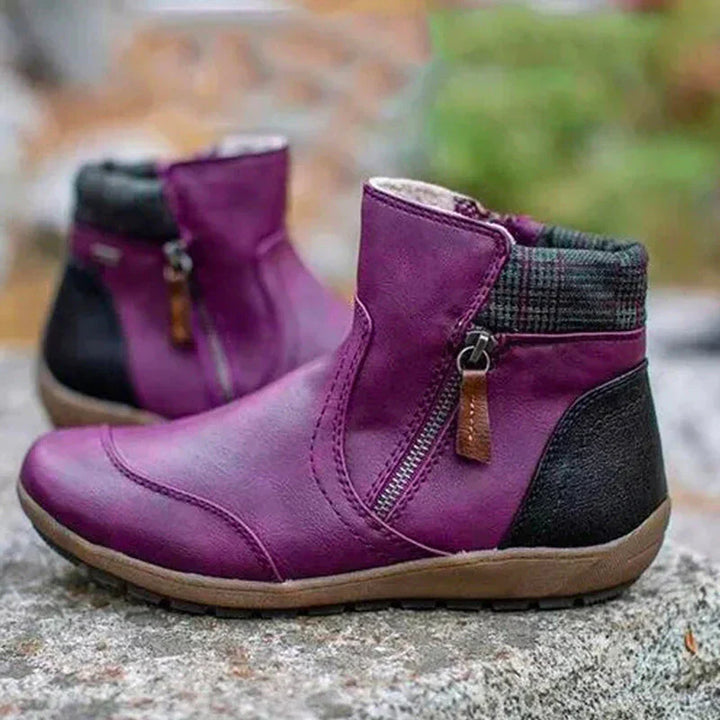 Nova | Wasserdichte Herbststiefel mit Reißverschluss