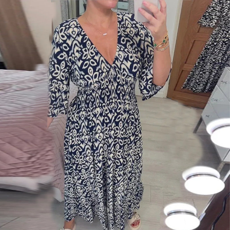 Mhara | Schickes Kleid mit Volantärmeln