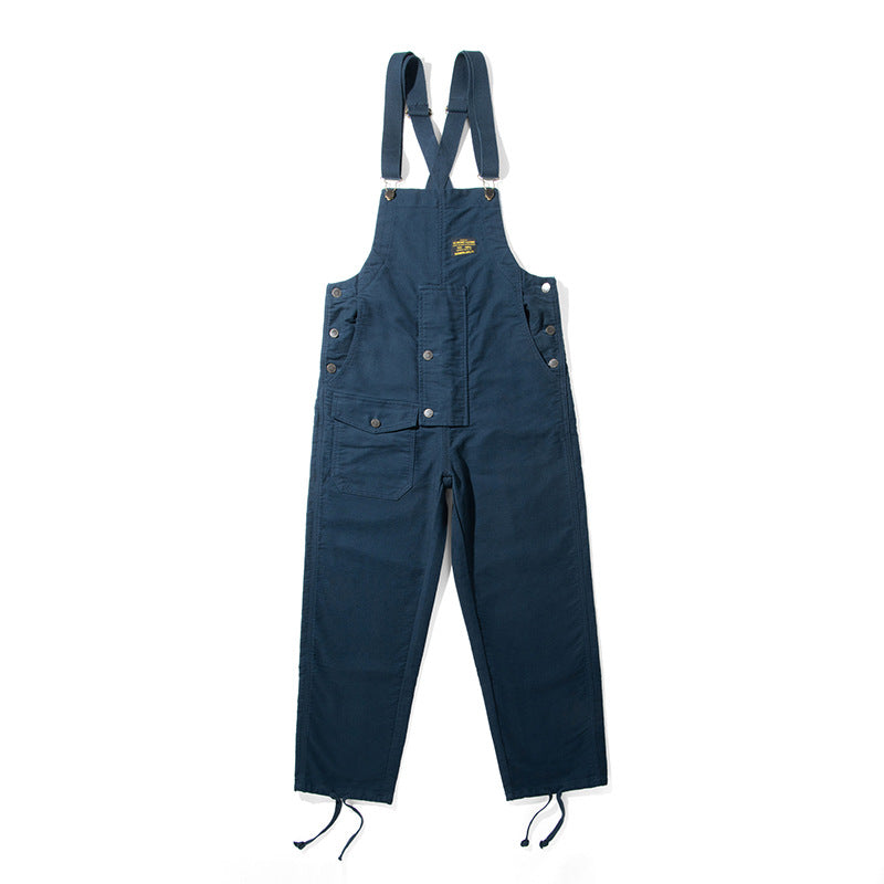 Elsa | Unisex-Overall aus Moleskin mit Kordelzug
