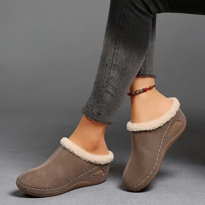 Nora | Damen Slip-On Sandalen weich und edel