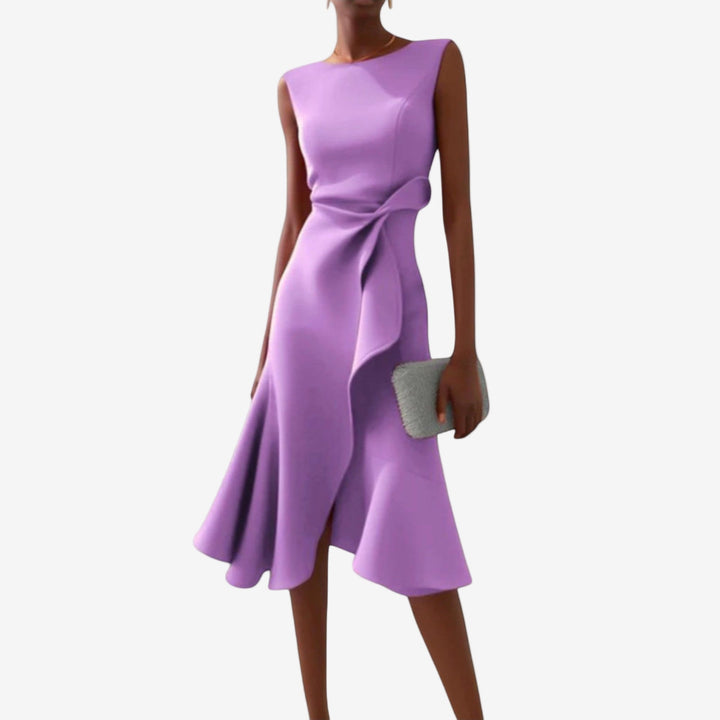 Bianca | Elegantes Midikleid mit modernem Schnitt