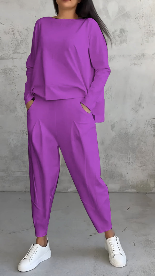 Ambre | Bequemes zweiteiliges Freizeitset mit Stil