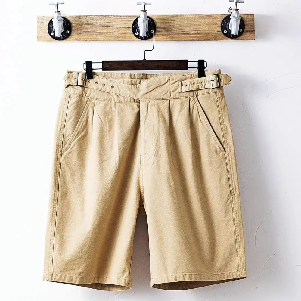 Premium Baumwoll | Gurkha-Shorts für stilvolle Sommertage