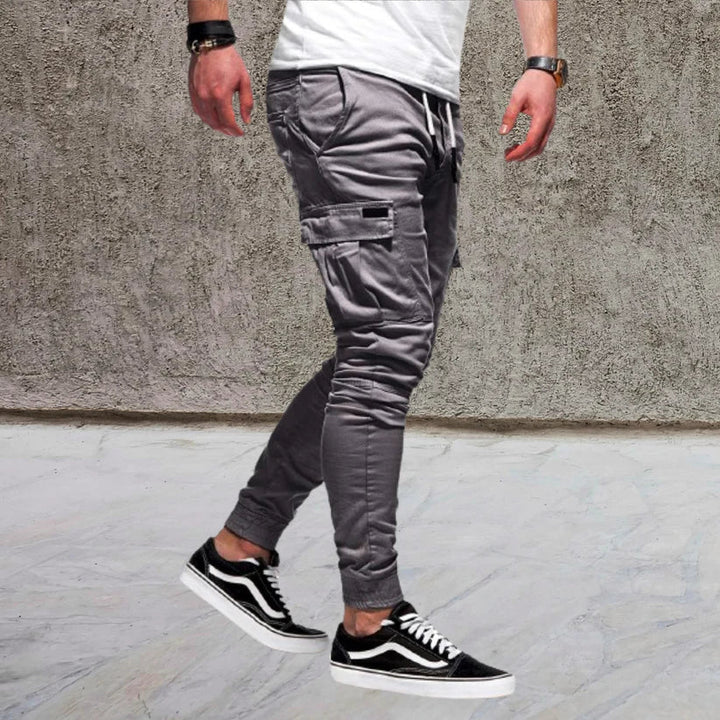 Daniel Lässige Herrenhose mit aufgesetzten Taschen für den Alltag
