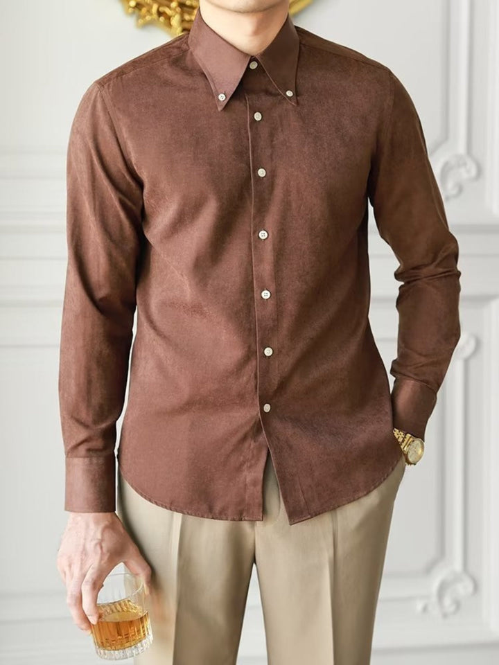 Lazy Trendy Hemd mit künstlerischem Look