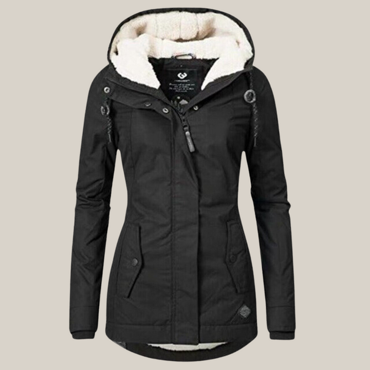 Amber | Gesteppte Winterjacke mit leichtem Glanz
