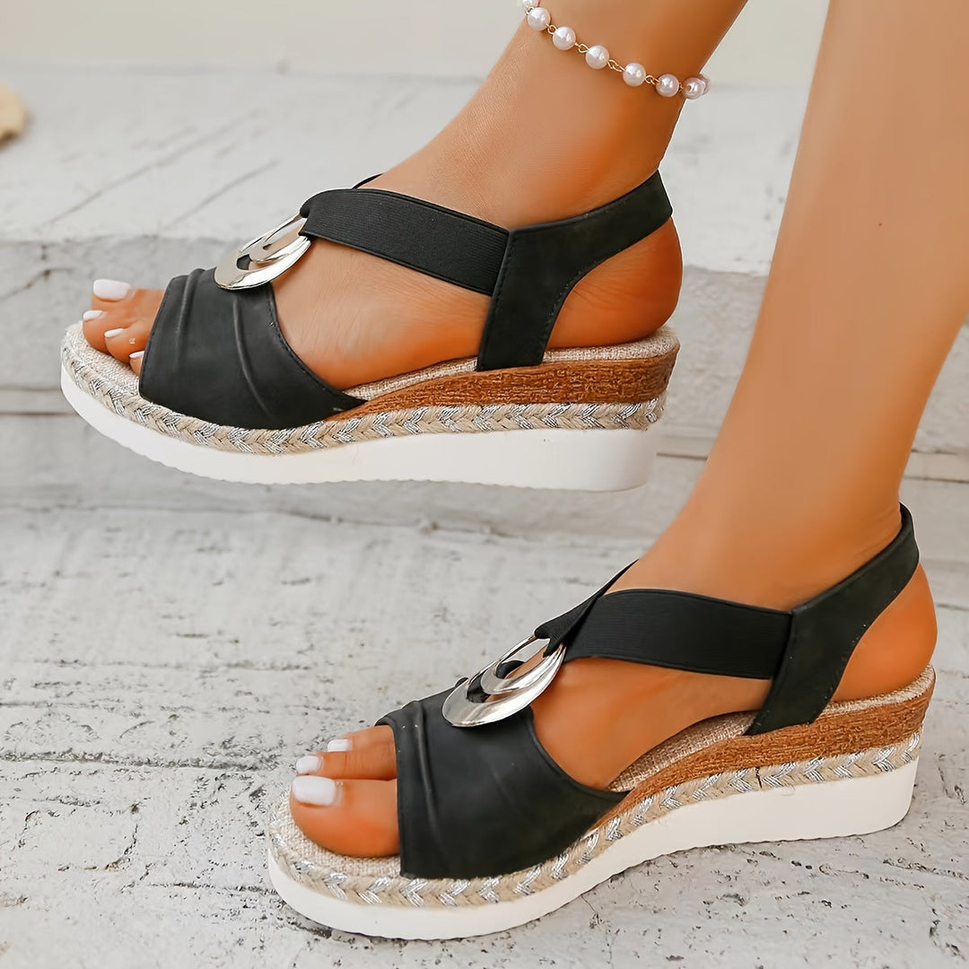Clara | Schicke Küsten Sandalen Damen Look