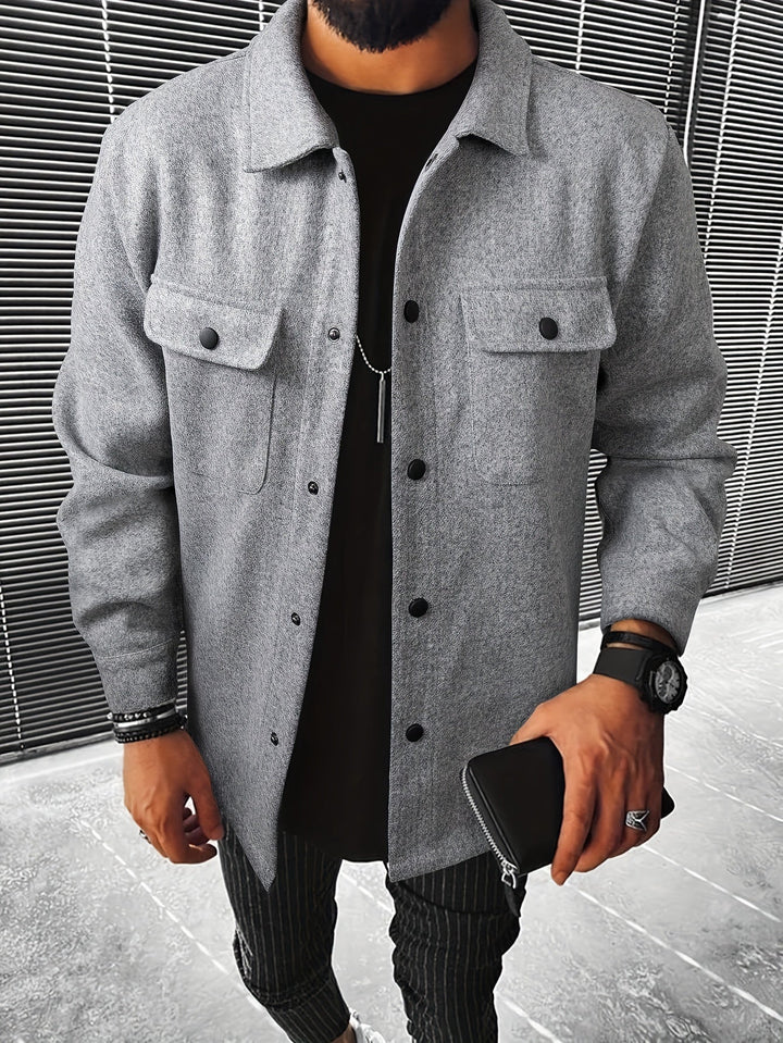 ModeBecker | Freizeitjacke für Herren mit Pattentasche