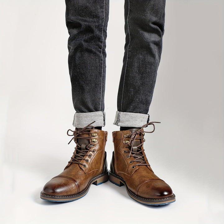 Jonah | Klassische Brogue-Stiefel im Heritage-Stil