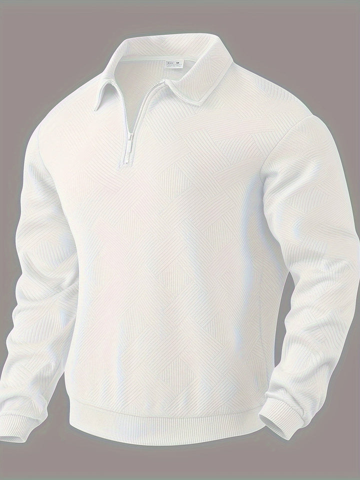 Ewald | Pullover mit viertellangem Reißverschluss