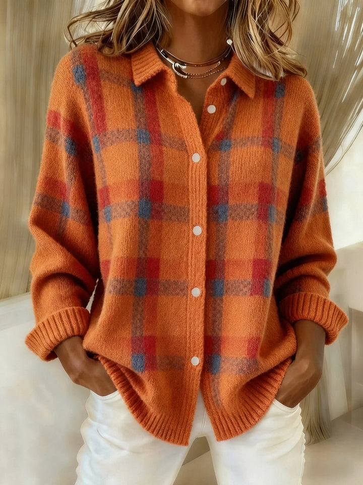 Paul | Karierter Strickpullover für kühle Tage