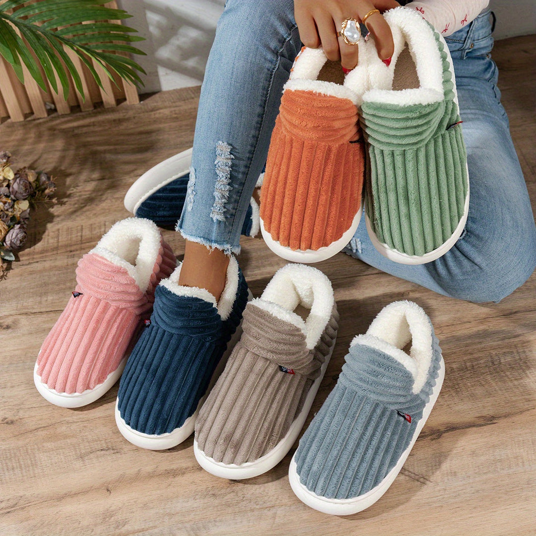 Lina | Gemütliche Plüsch-Pantoffeln für Damen