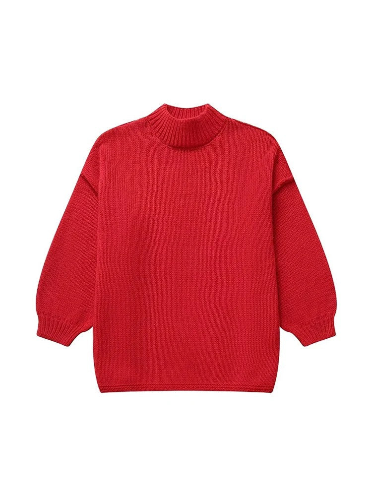 Stella | Strickpullover mit halblangem Kragen