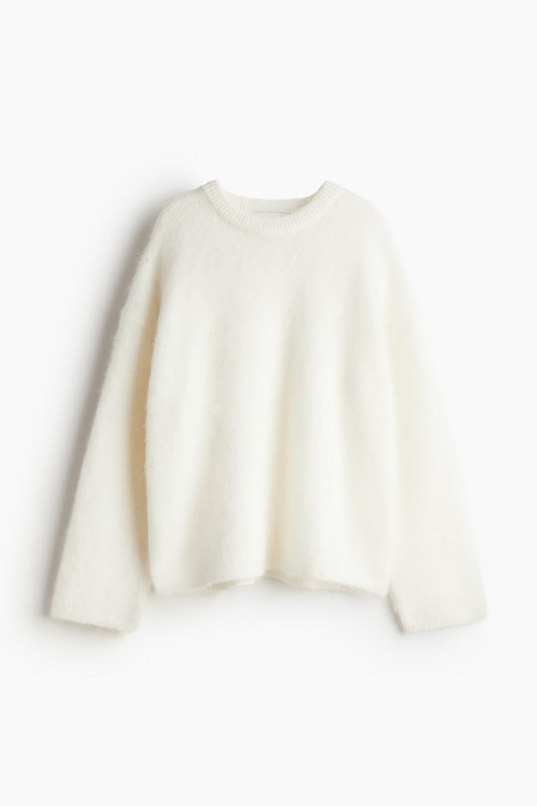 Clara | Kuscheliger Mohair-Pullover mit Rundhals