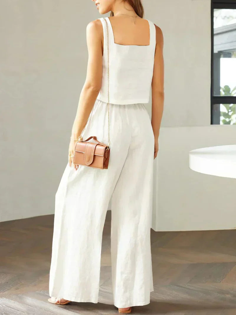 Sofia | Komfortables Damen Set aus Top und Hose