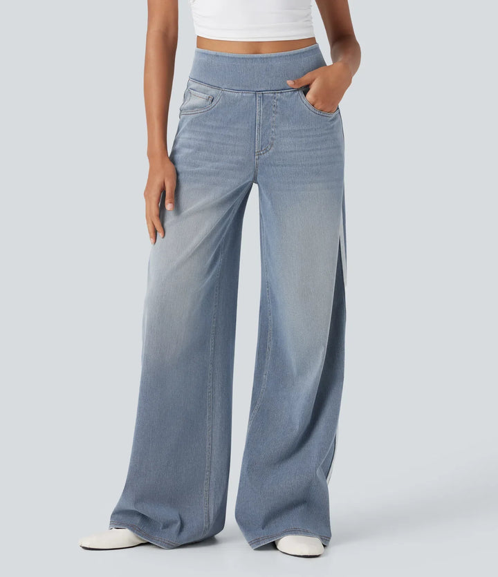 Charlotte | Hose elastisch für Damen mit Taschen