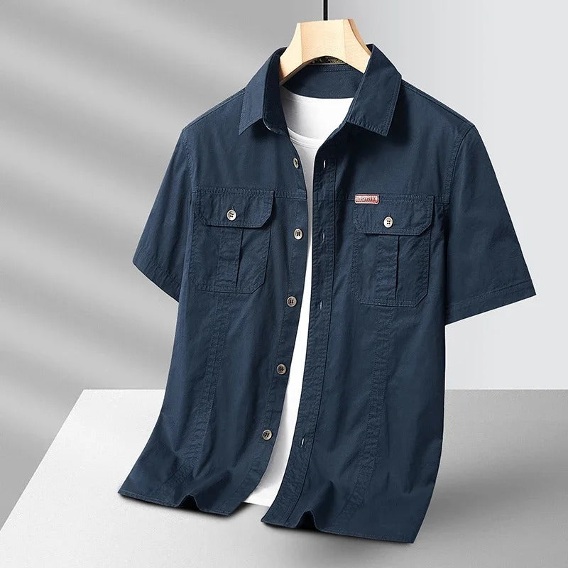 David | Sierra Kurzarmshirt für entspannte Eleganz