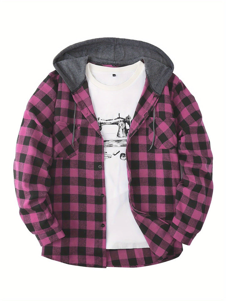 Jonas | Timberland Klassisches Flanellhemd mit Hoodie