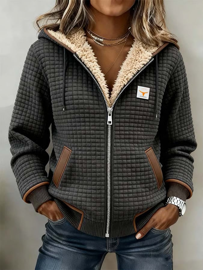 Mia | Damen Retro-Outdoorjacke für Freizeit & Natur