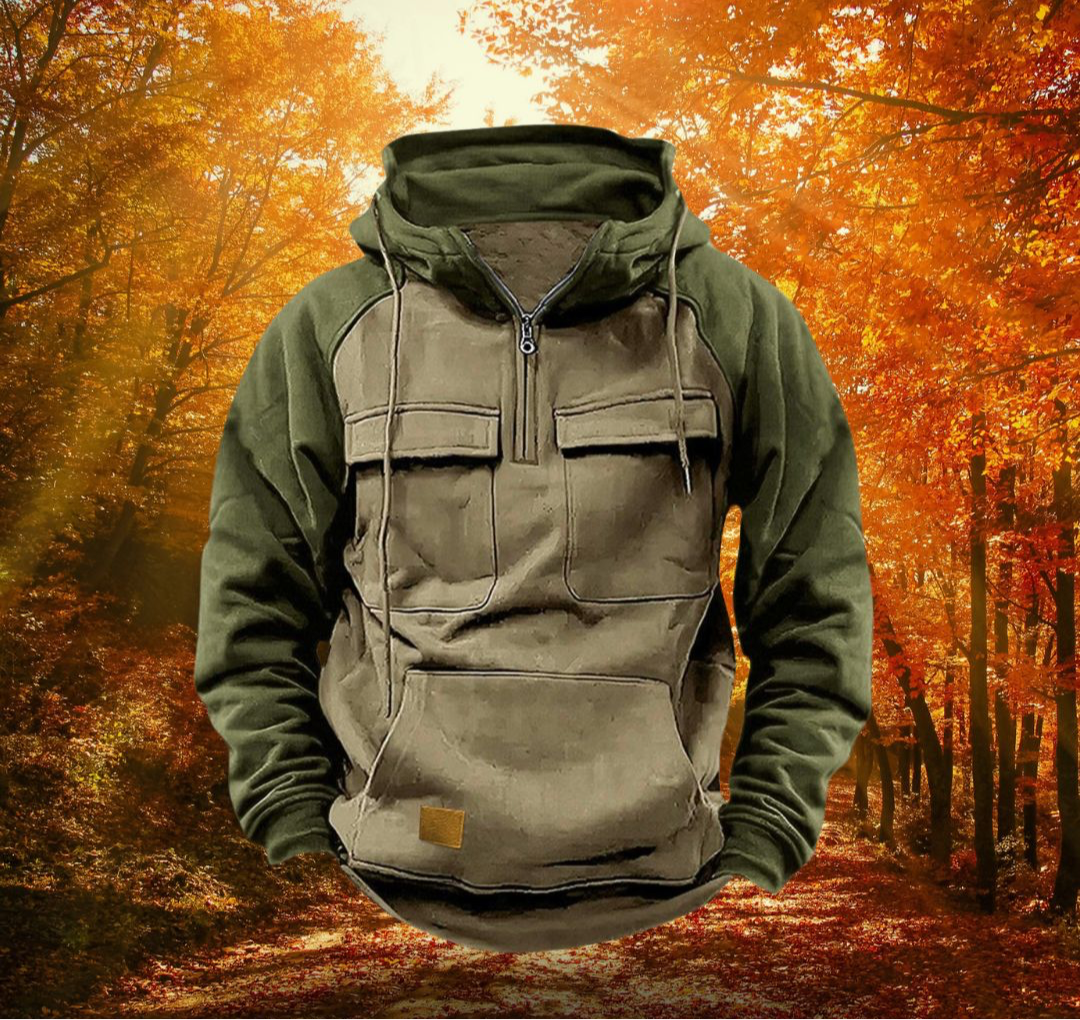 Ben | Lässiger Hoodie mit sportlicher Brusttasche
