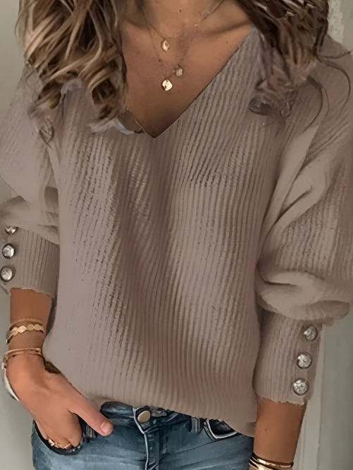 Nana | Klassischer Damenpullover aus Strick