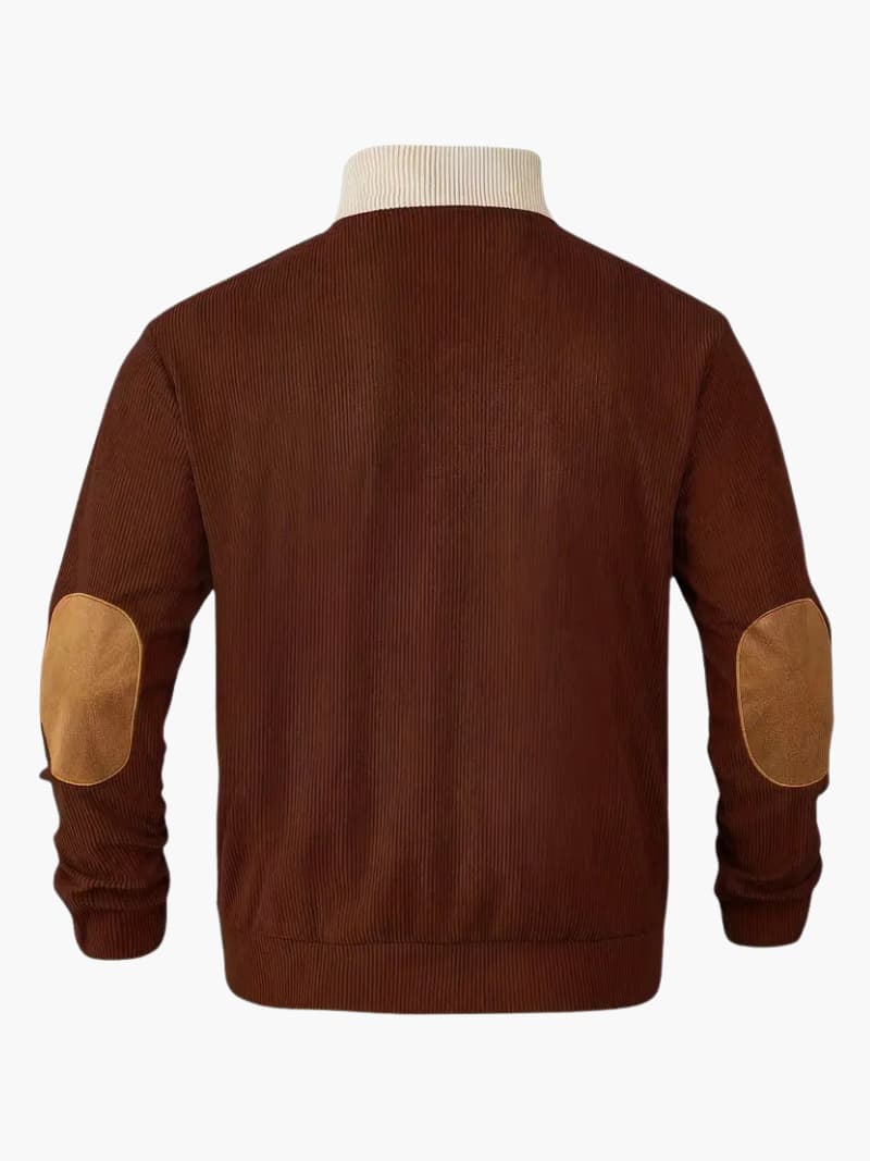 Rasmus | Rippenstrickpullover im klassischen Design