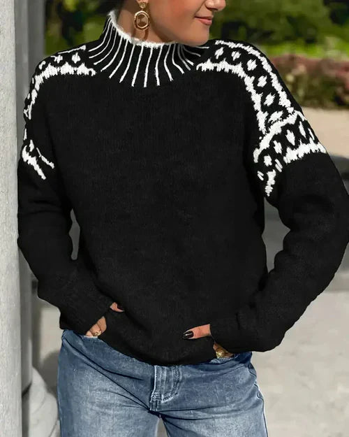Hanna | Lässiger Strickpullover für jeden Tag