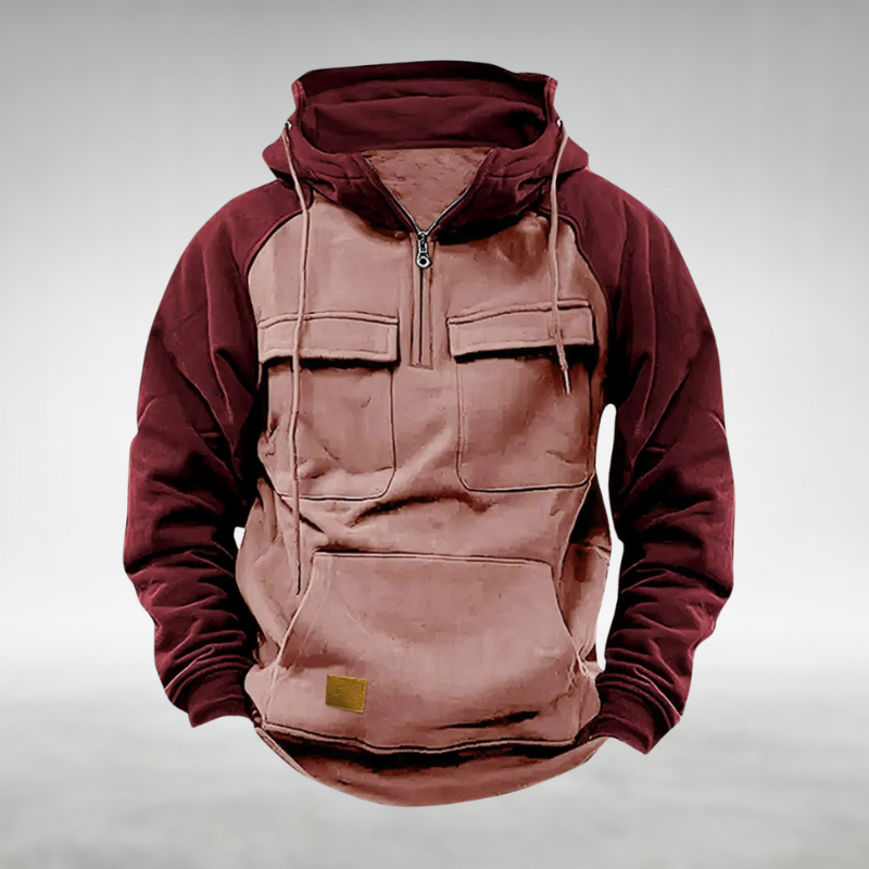 Ben | Lässiger Hoodie mit sportlicher Brusttasche