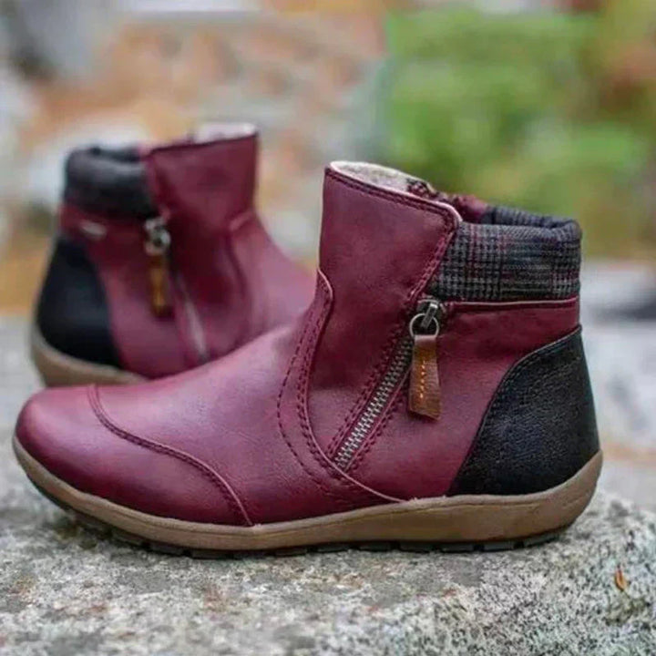 Nova | Wasserdichte Herbststiefel mit Reißverschluss